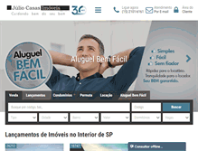 Tablet Screenshot of juliocasas.com.br